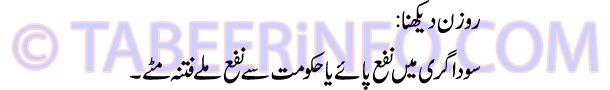 rozan-dekhna-tabeer
