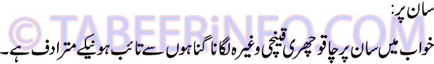 saan-par-dekhna-tabeer