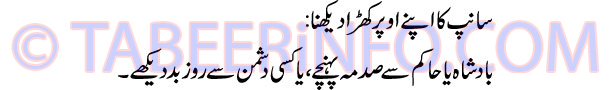saanp-ko-apne-upar-khara-de