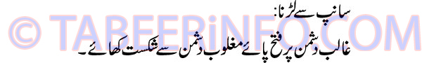saanp-se-ladna-tabeer
