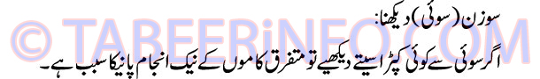 sozan-soi-dekhna-tabeer