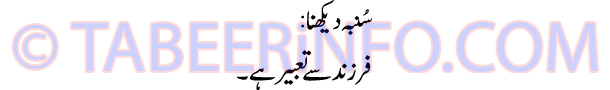 sunba-dekhna-tabeer