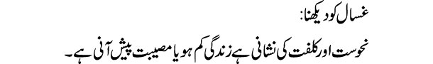 ghasaal-ko-dekhna-tabeer