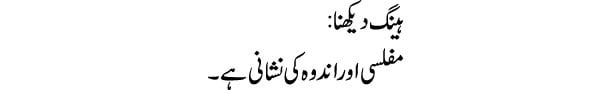 haing-dekhna-tabeer